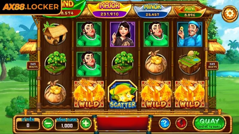 Ăn Khế Trả Vàng AX88 - Trò Chơi Quay Hũ Hấp Dẫn, Dễ Thắng 3 Tận dụng biểu tượng đặc biệt trong game Ăn Khế Trả Vàng AX88