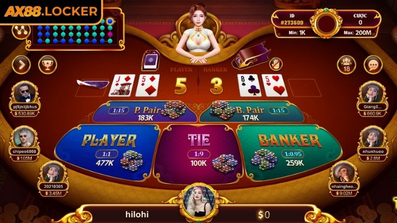 Baccarat AX88 – Quy Luật Và Mẹo Soi Cầu Siêu Hiệu Quả 3 Áp dụng chiến thuật chơi Baccarat AX88 hiệu quả