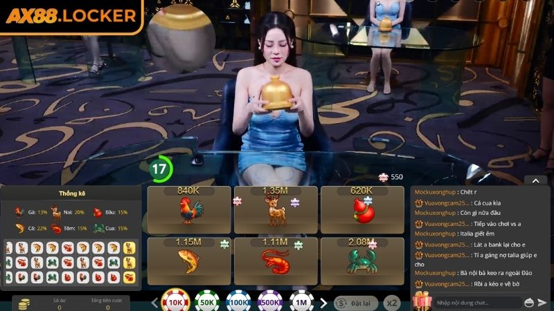 Bầu Cua AX88 - Siêu Phẩm Game Xanh Chín Đẳng Cấp 2025 1 Tổng quan về game bầu cua AX88