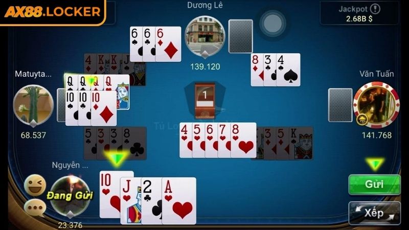 Siêu phẩm chơi quen thuộc của nhiều anh em Phỏm AX88 
