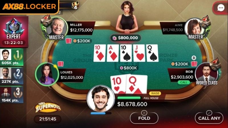 Poker AX88 – Cách Chơi Toàn Diện Và Mẹo Thắng Từ Cao Thủ 1 Tìm hiểu toàn diện cách chơi Poker AX88 cho người mới