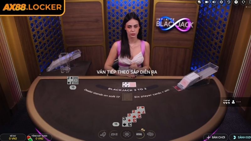 Sảnh EVO AX88 - Điểm Giải Trí Cuốn Hút Cho Game Thủ 2025 3 Blackjack hấp dẫn tại sảnh EVO AX88