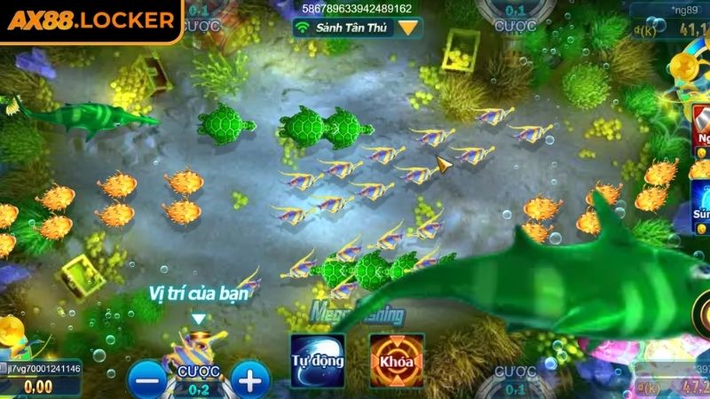 Vương Gia Đánh Cá AX88 – Thưởng Thức Phong Cách Sang Trọng 3 Tỷ lệ trả thưởng hấp dẫn